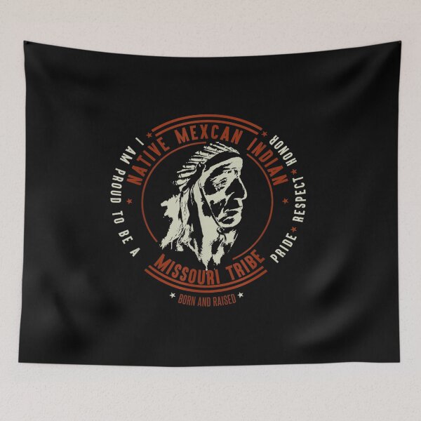 Item preview, Missouri Tribe Native American Indian Pride Vintage Retro Ch designed and sold by ninapfvu.