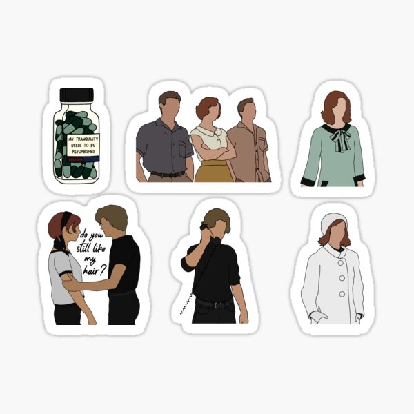 the queen's gambit sticker pack Sticker