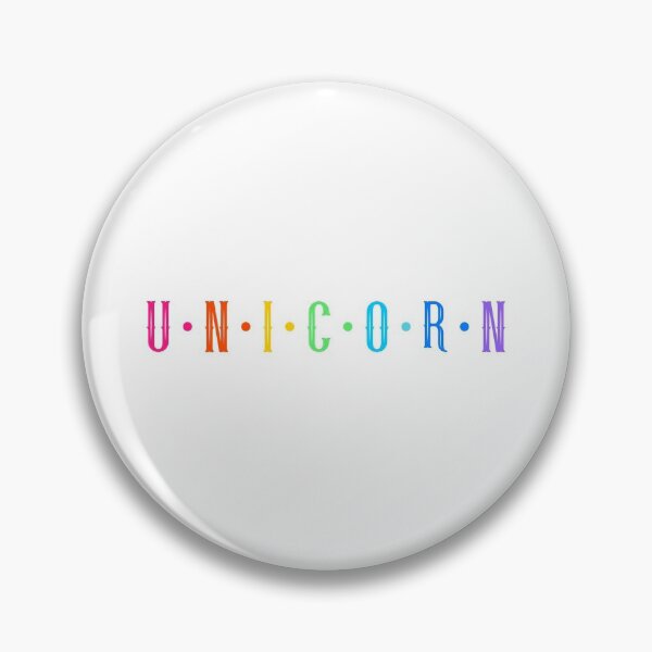Item preview, UNICORN Rainbow Letter Design  designed and sold by boopsblunt.