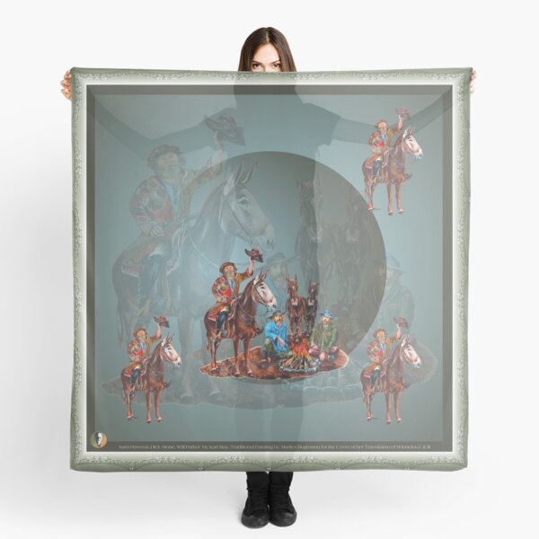 D1G1TAL-M00DZ ~ The Trefoil by tasmanianartist for Karl May Friends Scarf
