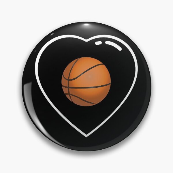 Item preview, Black heart basketball ball designed and sold by Astralia.