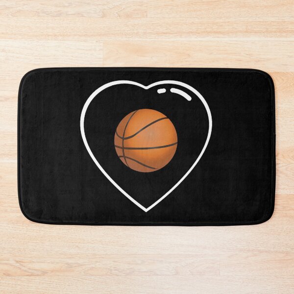 Item preview, Black heart basketball ball designed and sold by Astralia.