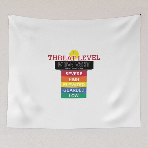 Item preview, Threat Level Midnight designed and sold by banyuteles.