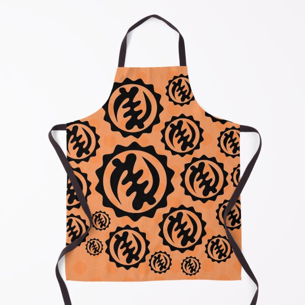 Item preview, Gye Nyame Adinkra Symbol Orange designed and sold by zenygirl.