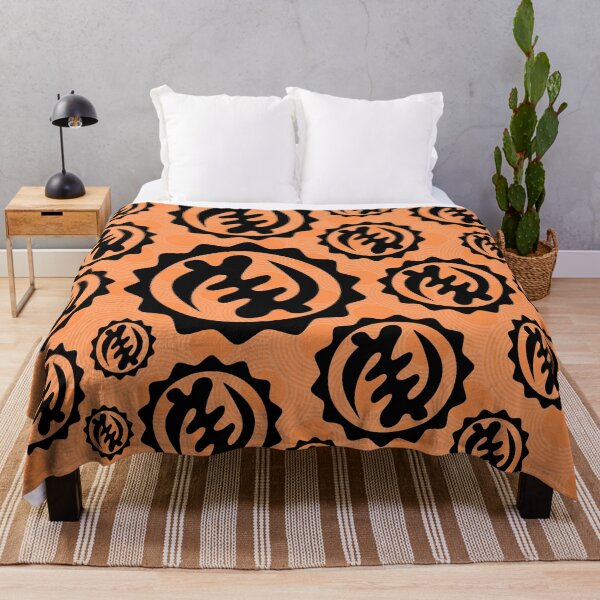 Item preview, Gye Nyame Adinkra Symbol Orange designed and sold by zenygirl.