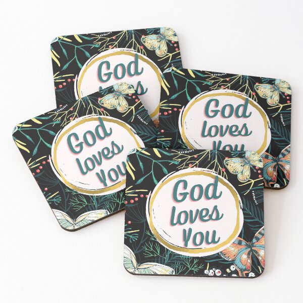 Item preview, God Loves You designed and sold by kuvastudio.