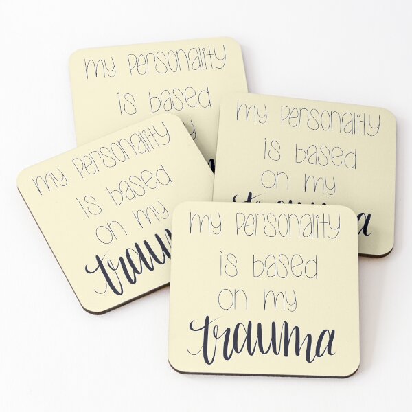 Item preview, Trauma vs. Identity  designed and sold by Lauren-Cthulu.