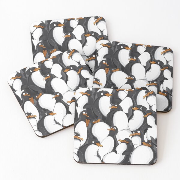 Item preview, Know Your Penguins Face Mask, Sticker, Phone Case designed and sold by Dawooddart.