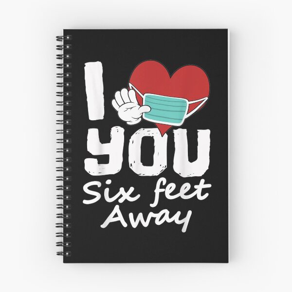 Item preview, Valentines Day I Heart You Six Feet Away designed and sold by nguyenhines.