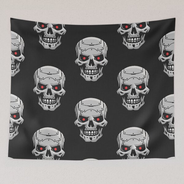 Item preview, Killer Robot Head designed and sold by SLAG-Creative.