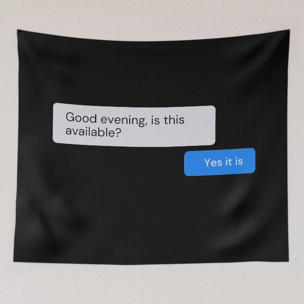 Item preview, Good Evening Is This Available  designed and sold by Jajulile.