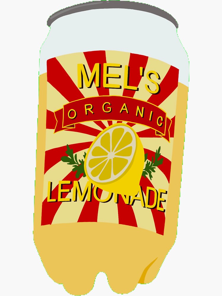 "Mel’s lemonade lemonade mouth" Sticker by mollyd18 Redbubble