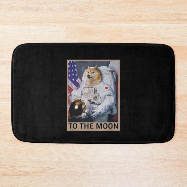 Artikelvorschau, Dogecoin Astronaut zum Mond Blockchain HODL Crypto entworfen und verkauft von nguyenhines.