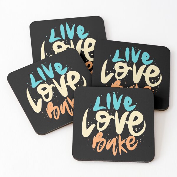 Item preview, Live Love Bake Lettering designed and sold by Distrowlinc.