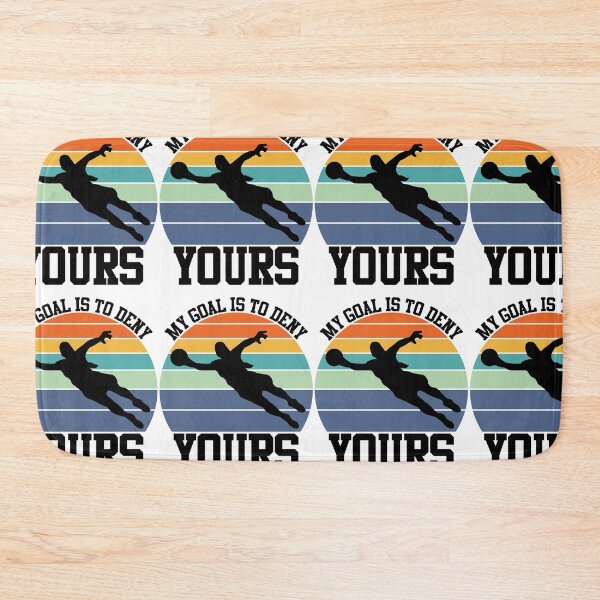 Item preview, My Goal Is To Deny Yours | Female Goalkeeper designed and sold by GravitiTees.