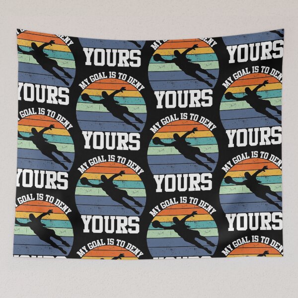 Item preview, My Goal Is To Deny Yours | Women's Soccer designed and sold by GravitiTees.