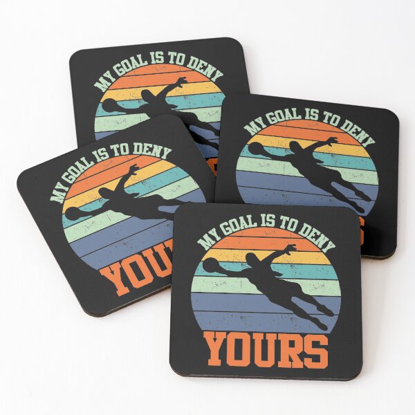 Item preview, My Goal Is To Deny Yours | Soccer Girl designed and sold by GravitiTees.