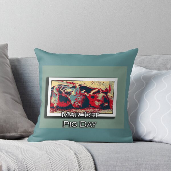 Item preview, I LOVE PIG DAY designed and sold by REALDesign-Shop.
