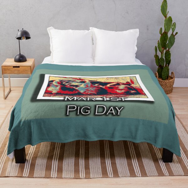 Item preview, I LOVE PIG DAY designed and sold by REALDesign-Shop.