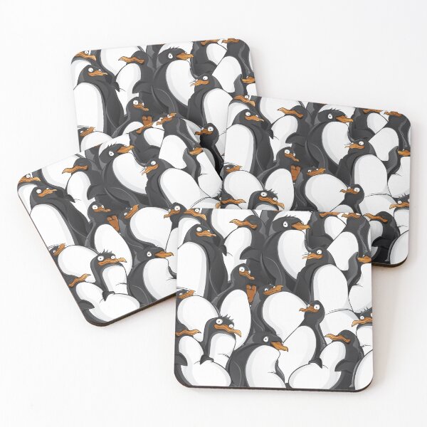 Item preview, Know Your Penguins Face Mask, Sticker, Phone Case designed and sold by Dawooddart.