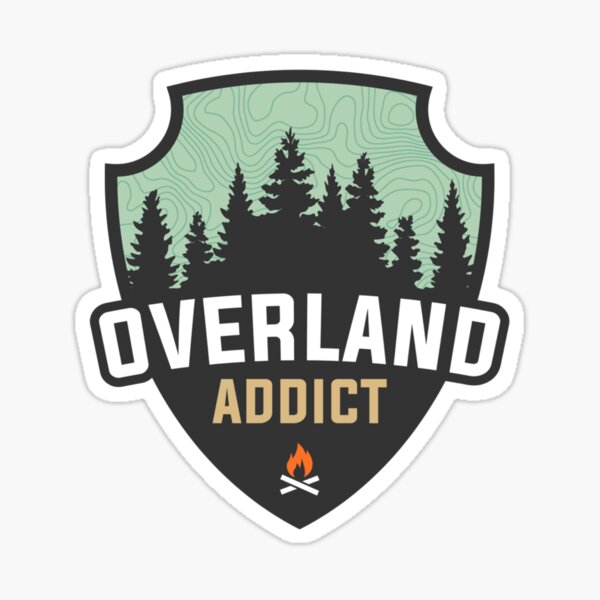 Overland Addict Sticker
