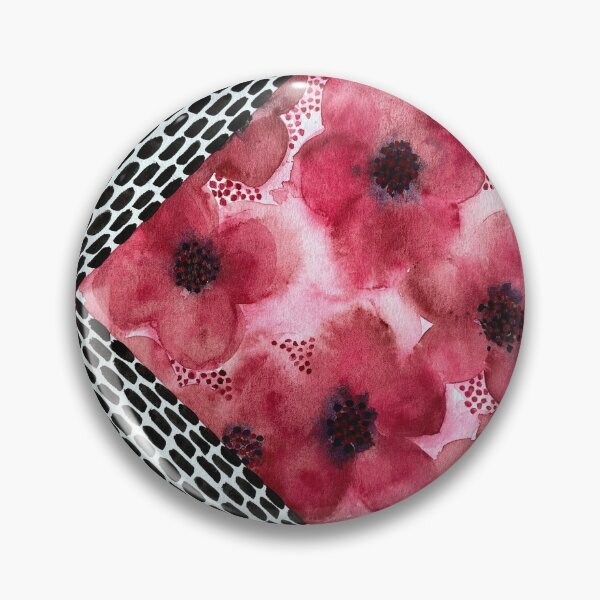 Artikelvorschau, Poppy Juxtaposition von Judy Richardson 2021 entworfen und verkauft von JRtreasures.