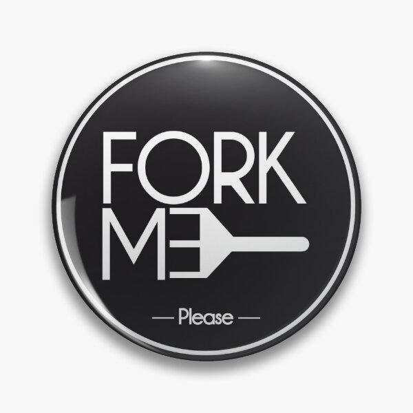Item preview, git fork me please sticker designed and sold by developerfriday.