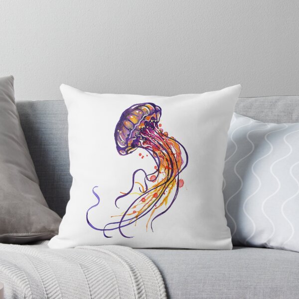 Aperçu de l'œuvre Aquarelle méduse créée et vendue par Funfun168.