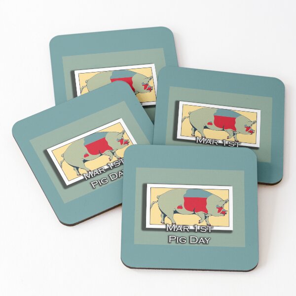 Item preview, I LOVE PIG DAY designed and sold by REALDesign-Shop.