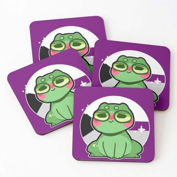 Item preview, pride frog- Demisexual Variant designed and sold by Oh-Dear.