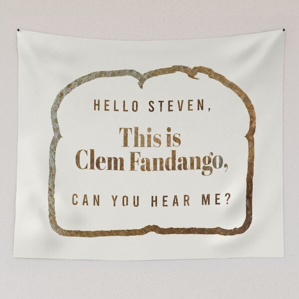 Item preview, Toast of London Hello Steven, This is Clem Fandango designed and sold by FunkyTowns.