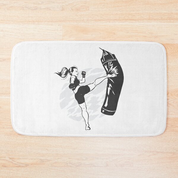 Item preview, Woman martial arts martial arts kickboxer designed and sold by DerSenat.