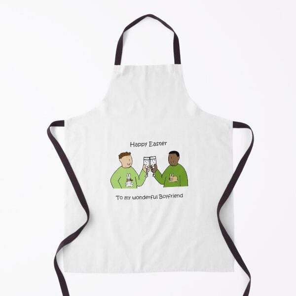 Item preview, Happy Easter Gay Interracial Male Couple to Boyfriend designed and sold by KateTaylor.