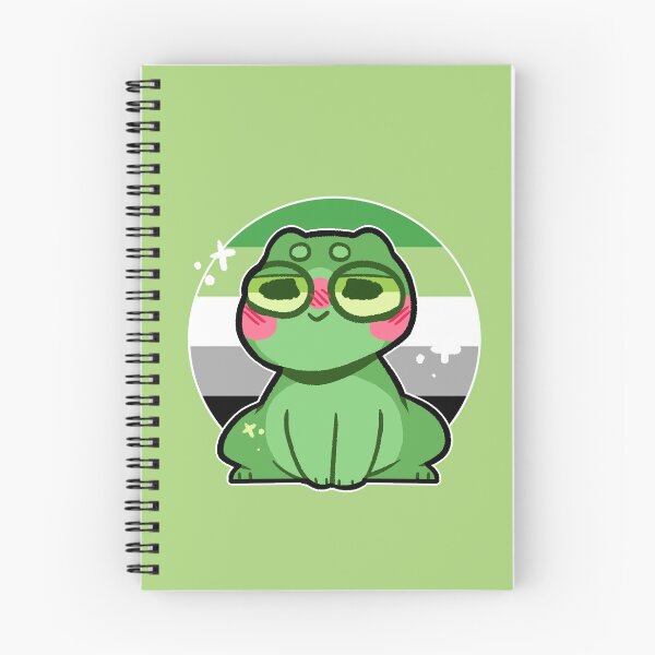 Item preview, pride frog- Aromantic Variant designed and sold by Oh-Dear.