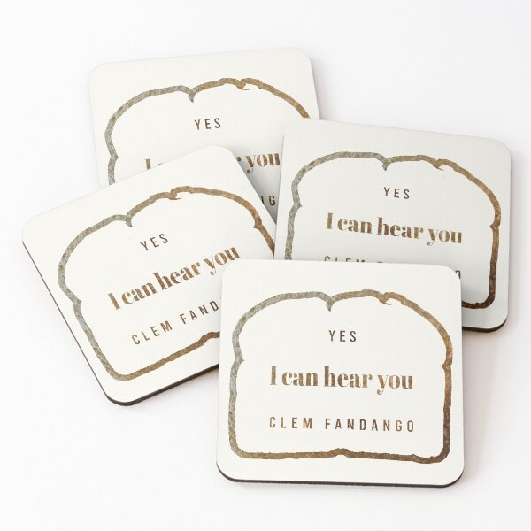 Item preview, Toast of London Yes I can hear you Clem Fandango designed and sold by FunkyTowns.