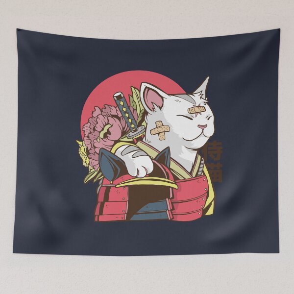 Item preview, Japanese warrior cat designed and sold by DerSenat.