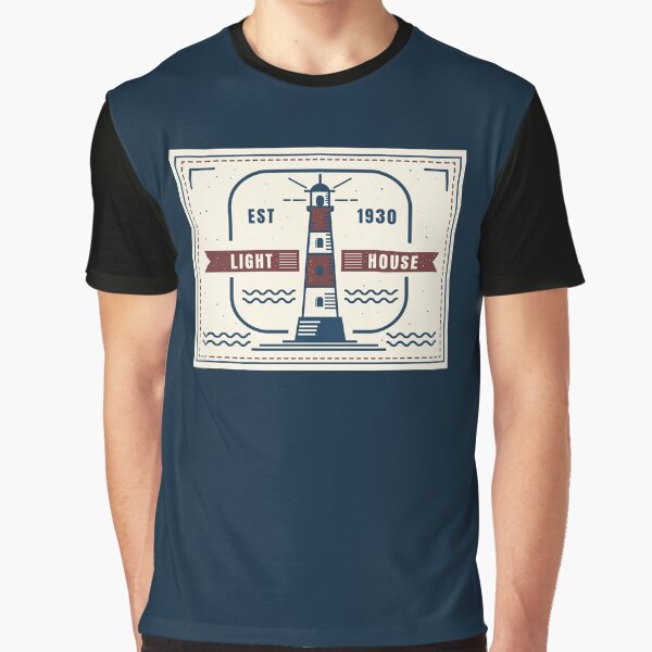 vintage lighthouse Graphic T-Shirt