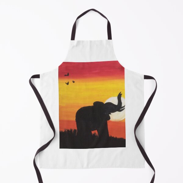 Item preview, Sunset elephant designed and sold by Elloyd714.