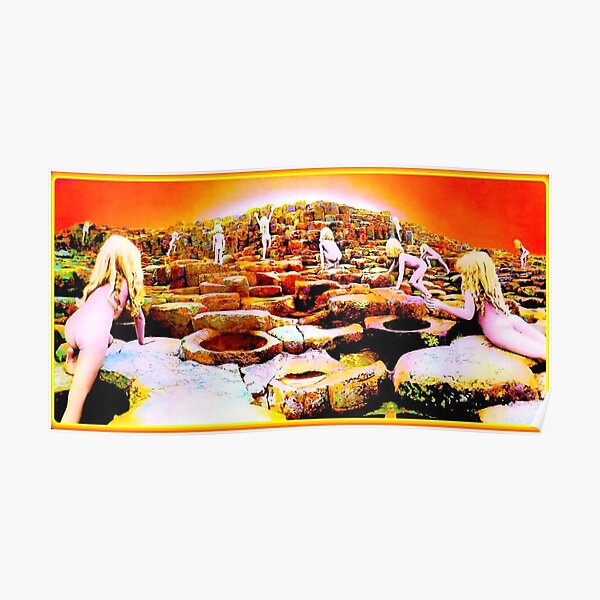 Hiking hill Poster