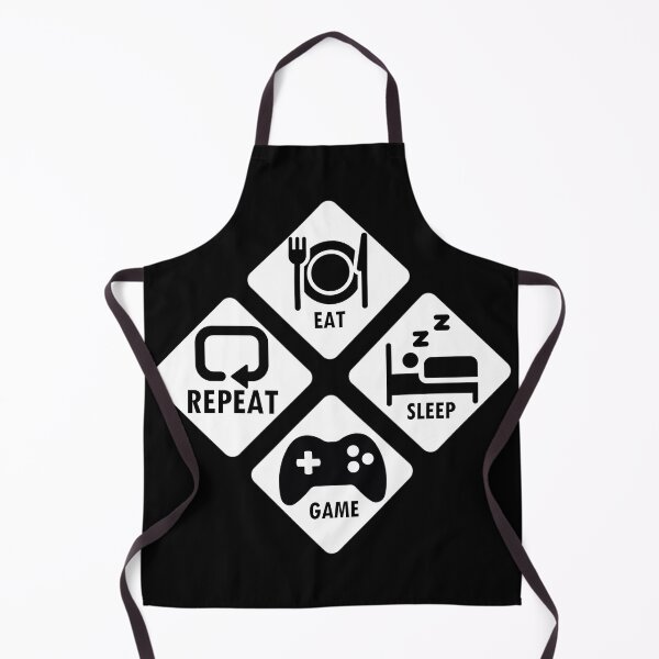 Item preview, Eat.Sleep.Game.Repeat black designed and sold by NashG-art.