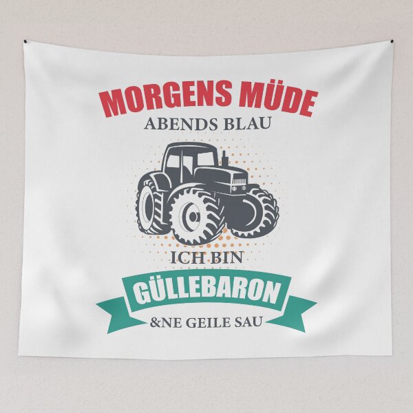 Item preview, Farmer slurry baron field farmer tractor tractor designed and sold by blikonie.