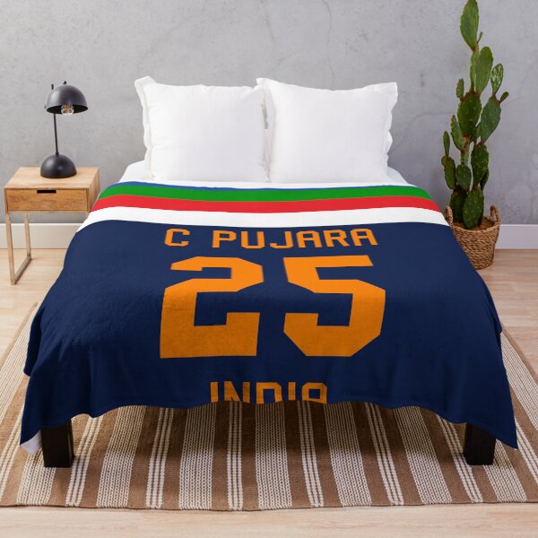 Item preview, Cheteshwar Pujara | 25 | Indian Cricket Jersey designed and sold by CHAMPION WARRIOR.