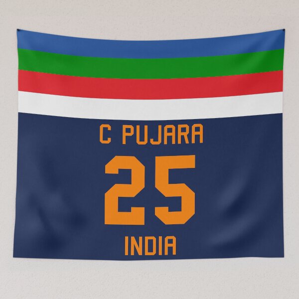 Item preview, Cheteshwar Pujara | 25 | Indian Cricket Jersey designed and sold by CHAMPION WARRIOR.