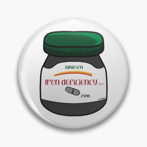 Item preview, Iron deficiency - pill bottle designed and sold by irchiliart.