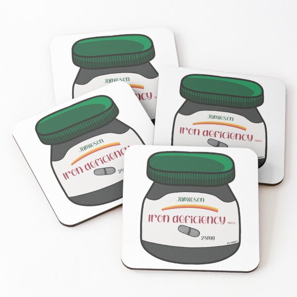 Item preview, Iron deficiency - pill bottle designed and sold by irchiliart.