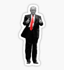 Donald Trump For President 2016 Thumbs Up Sticker