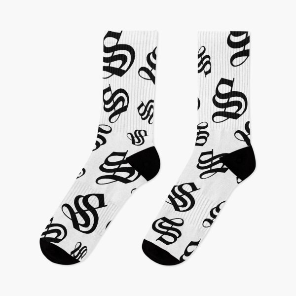 Item preview, S – Old English Initial Black Letter S Pattern  designed and sold by Typeglyphs.