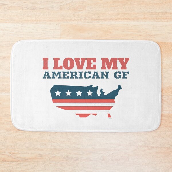 Artikelvorschau, Ich liebe meine amerikanische Freundin entworfen und verkauft von curledup-cat.