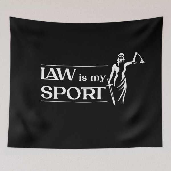 Item preview, Lawyer Gifts | LAW is my sport designed and sold by Burachonak-art.