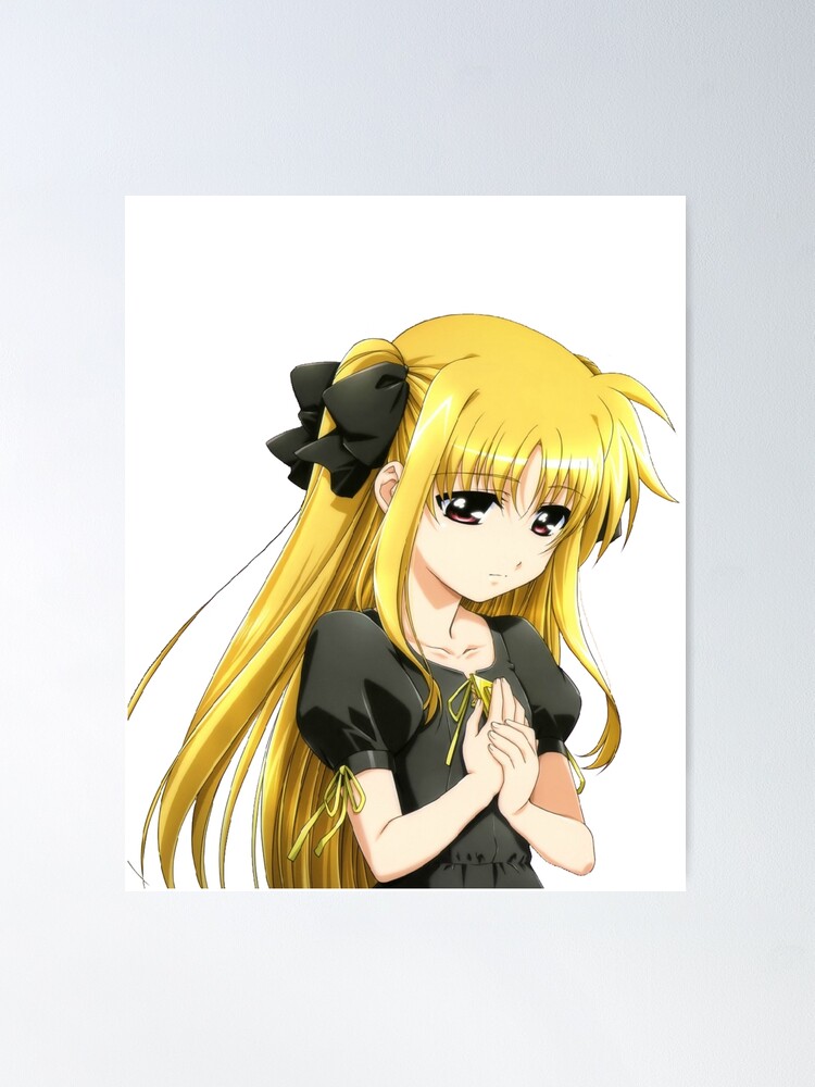 Mouse Pad Anime Mahou Shoujo Lyrical Nanoha Nanoha Takamachi Fate